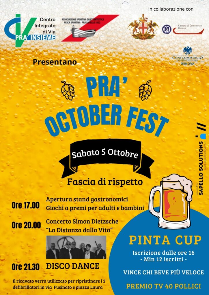 Pra' October Fest CIV Pra' Insieme