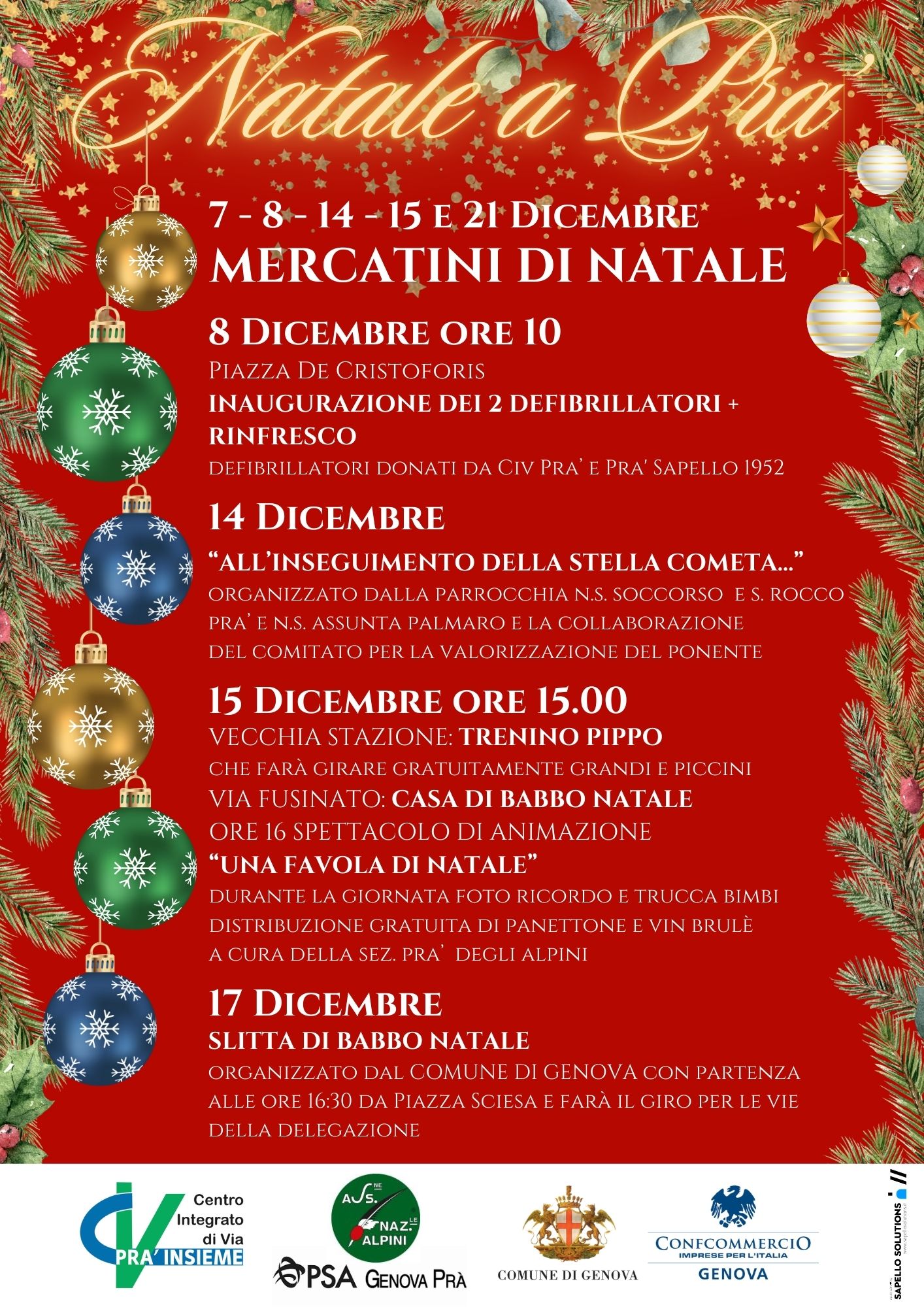 Natale a Pra' anno 2024